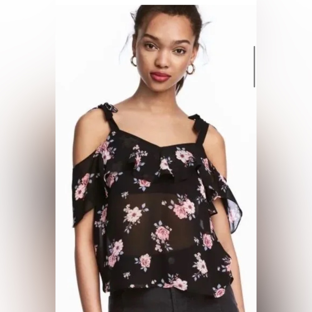 H&M Divided Chiffon top